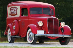 1937, Ford, V8, Panel, Delivery, 77 820, Retro, V 8, Drinks, Coca, Cola