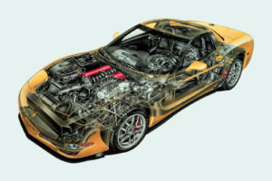 2001, Corvette, Z06, C 5, Supercar, Chevrolet, Muscle, Engine, Interior