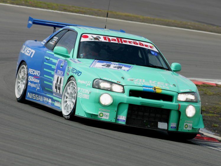 1999, Nissan, Skyline, Gt r, Jgtc, Bnr34, Race, Racing HD Wallpaper Desktop Background