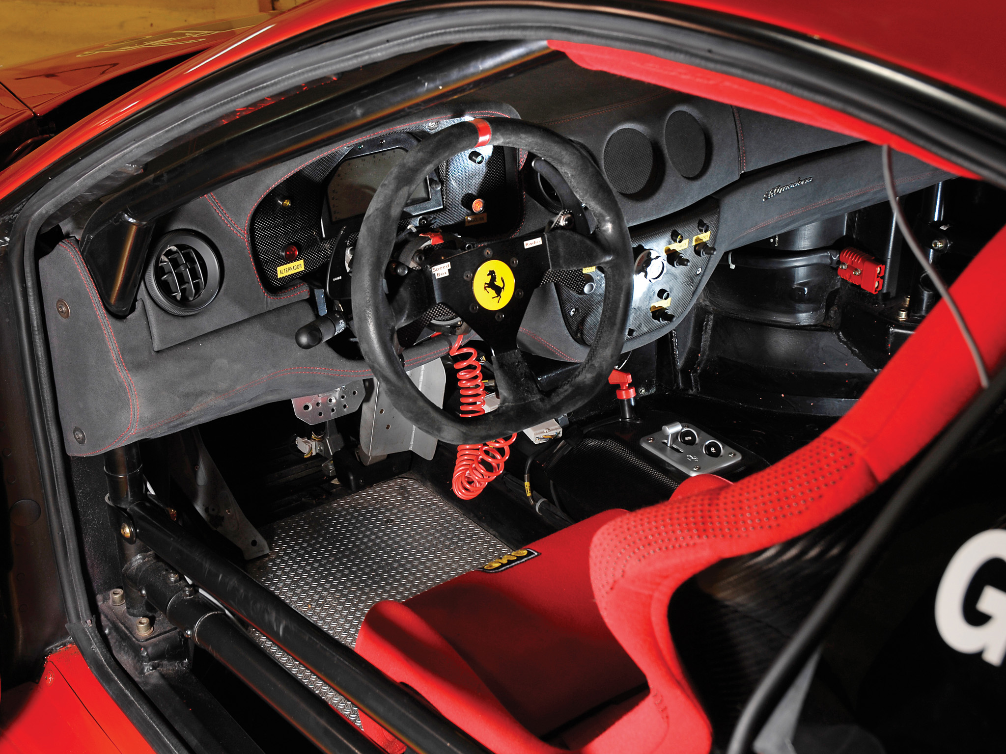 2000, Ferrari, 360, N gt, Modena, Supercar, Race, Racing, G t, Interior Wallpaper