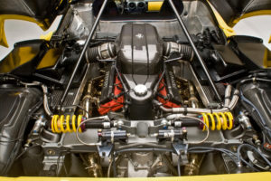2008, Edo competition, Ferrari, Enzo, Supercar, Engine