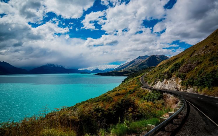 new, Zealand, Lake, Wakatipu, Road HD Wallpaper Desktop Background