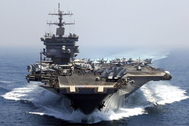 ocean, Aircraft, Carrier, Military HD Wallpaper Desktop Background