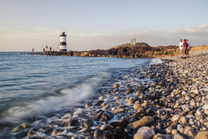 lighthouse, Shore, Rocks, Stones, Ocean, Fishing