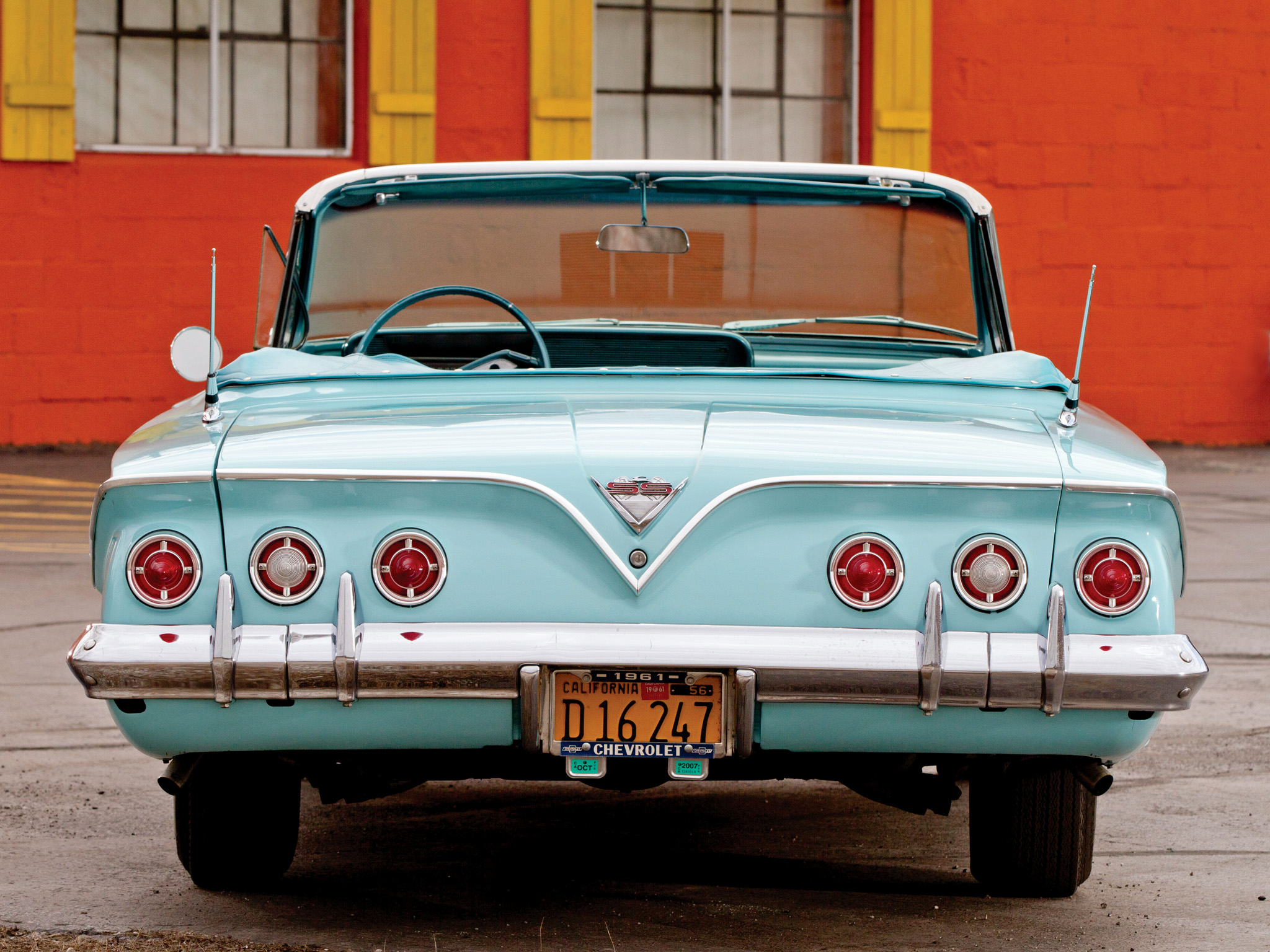 1961, Chevrolet, Impala, Ss, Convertible, Retro, Classic, Muscle, S s Wallpaper