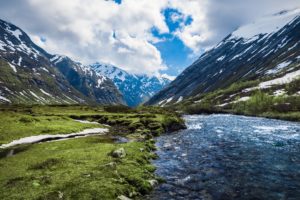 mountains, Landscapes, Nature, Valley, Norway, Rivers