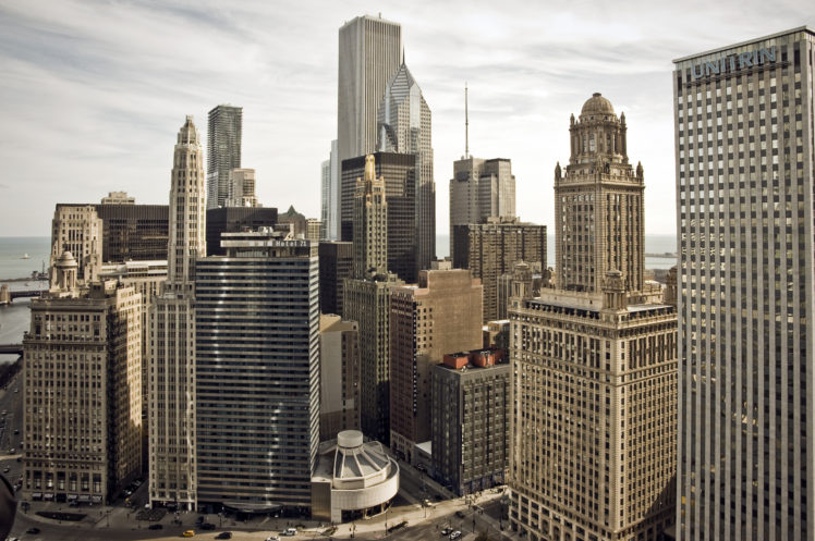 chicago, Illinois, City, Skyscrapers, Buildings HD Wallpaper Desktop Background