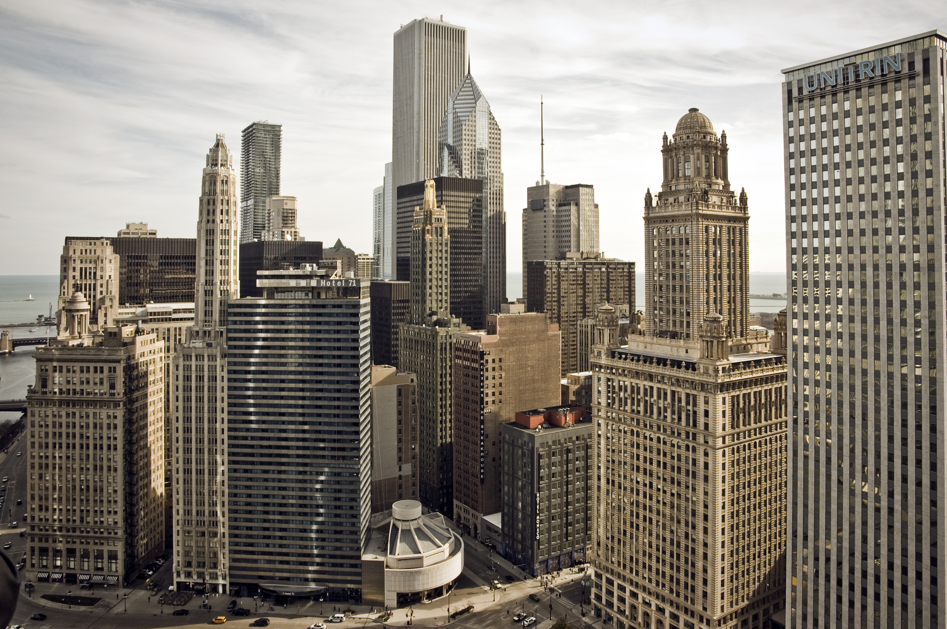 chicago, Illinois, City, Skyscrapers, Buildings Wallpaper