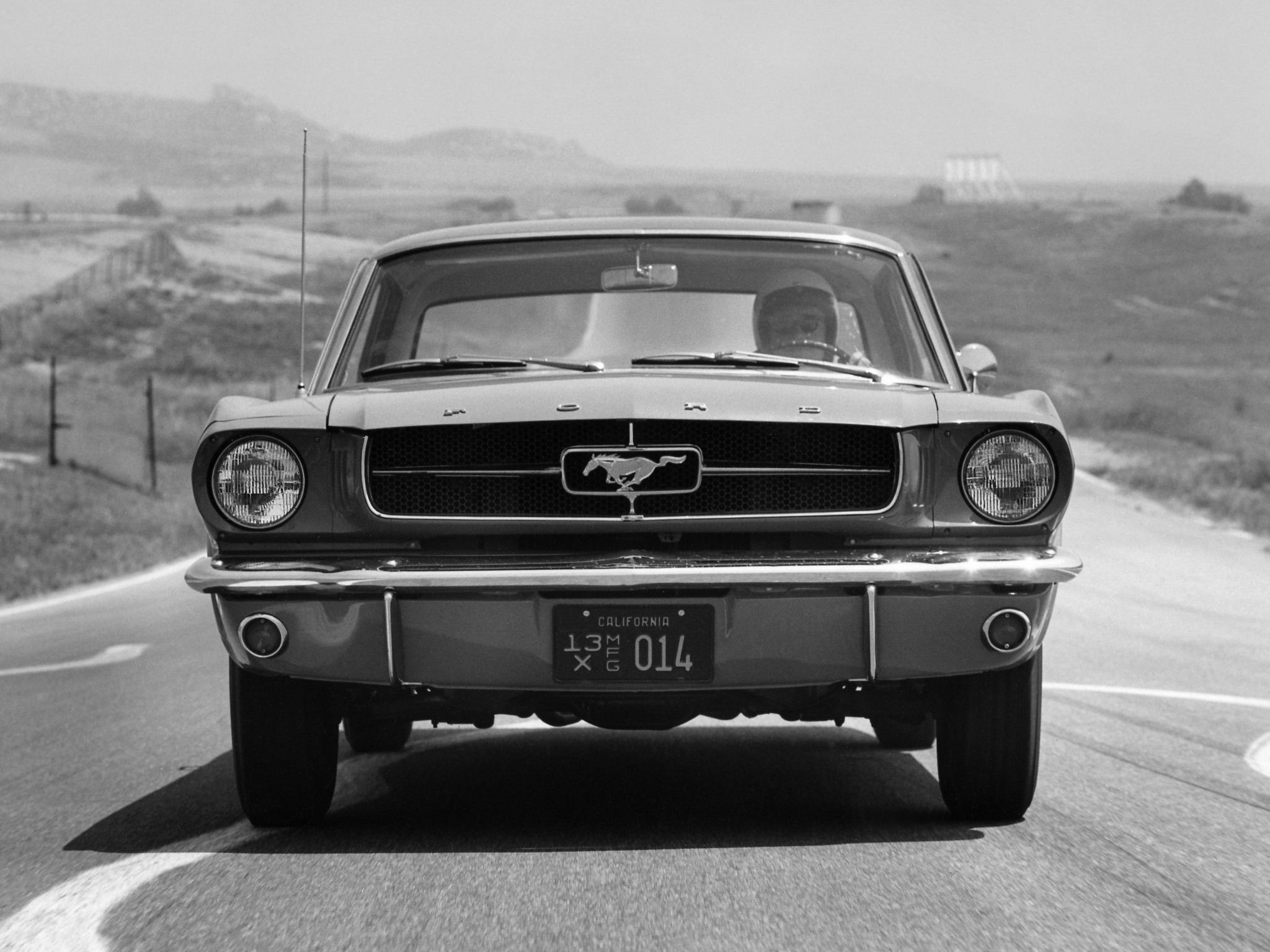 1964, Ford, Mustang, Coupe, Muscle, Classic Wallpaper
