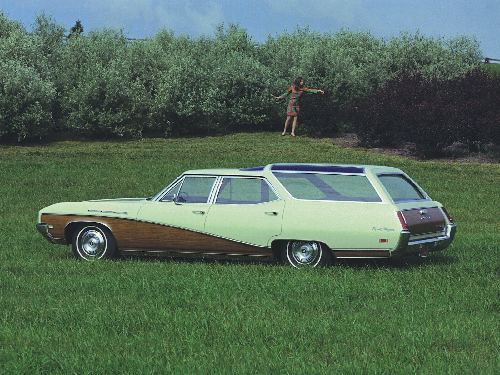 1968, Buick, Sport, Wagon, Stationwagon, Classic Wallpaper