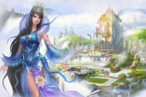 jade, Dynasty, Perfect, World, Mmorpg, China, Game, Wallpapers, Fantasy, Asian, Castle
