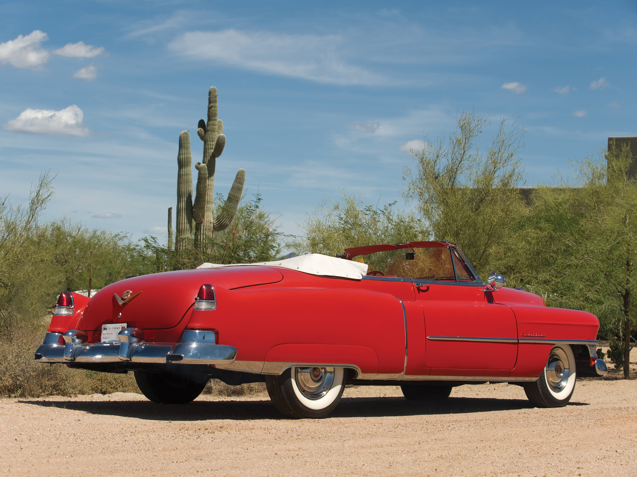 1952, Cadillac, Sixty, Two, Convertible, Retro, Luxury Wallpaper