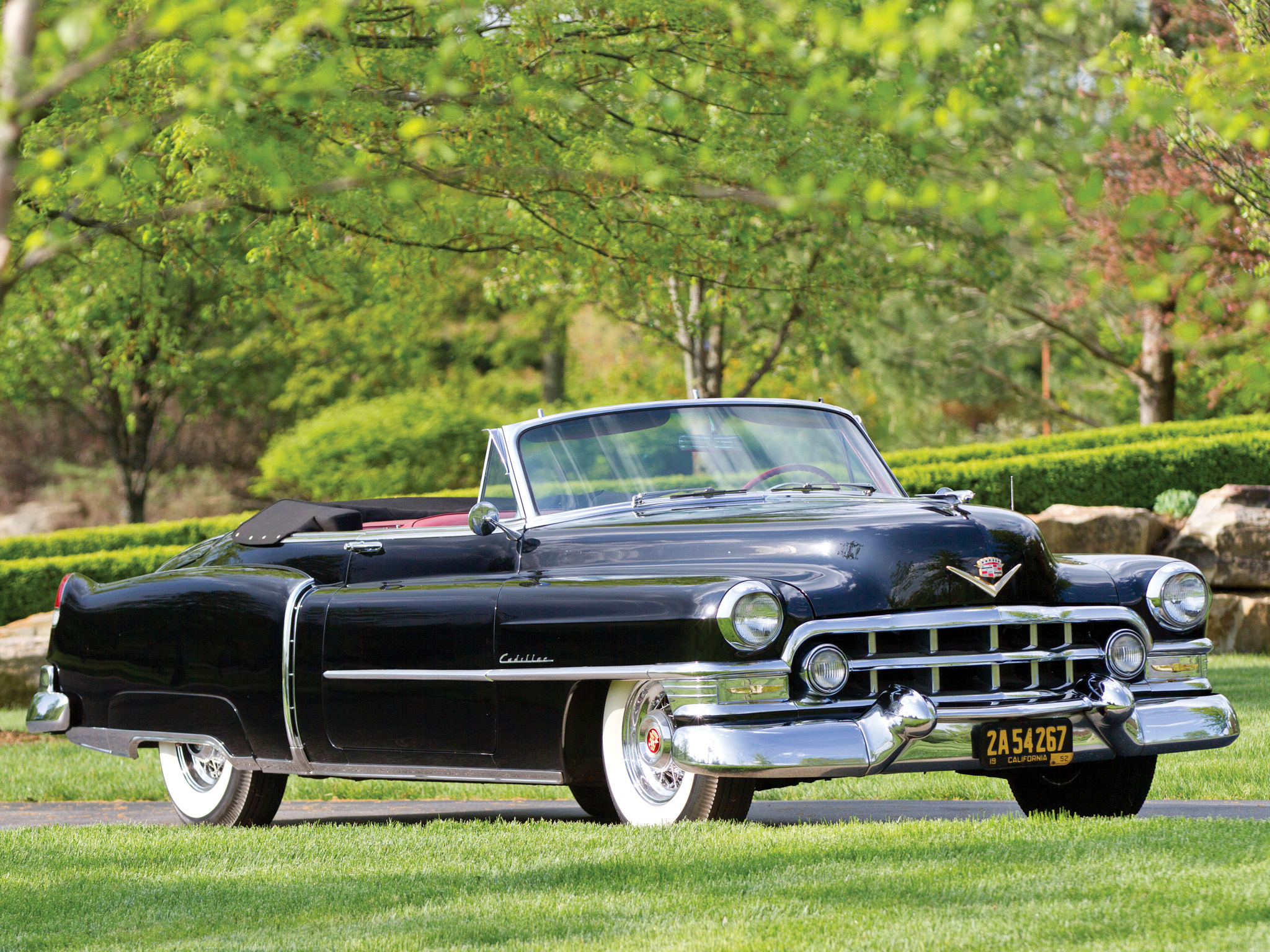 1952, Cadillac, Sixty, Two, Convertible, Retro, Luxury Wallpapers HD