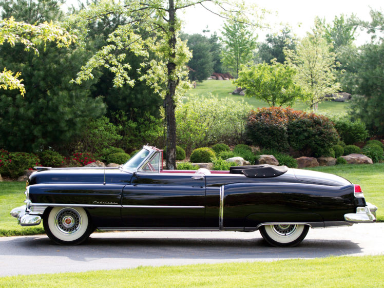 1952, Cadillac, Sixty, Two, Convertible, Retro, Luxury HD Wallpaper Desktop Background