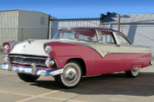 1955, Ford, Fairlane, Crown, Victoria, Coupe, 64a, Retro, Gs