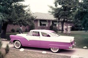1955, Ford, Fairlane, Crown, Victoria, Coupe, 64a, Retro, Gw