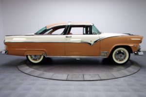1955, Ford, Fairlane, Crown, Victoria, Coupe, 64a, Retro