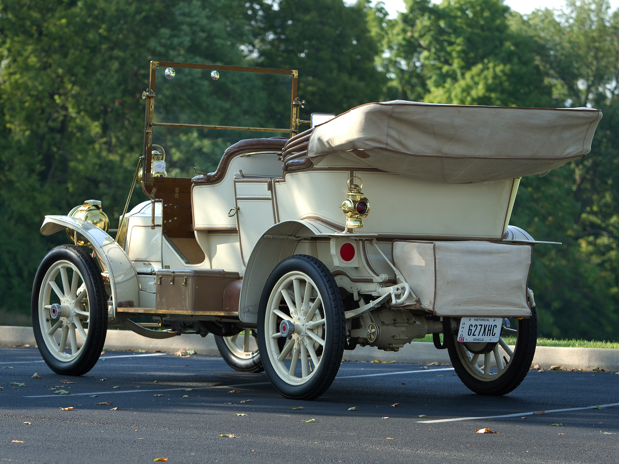 1909, Packard, Model 18, Touring, Luxury, Retro Wallpaper