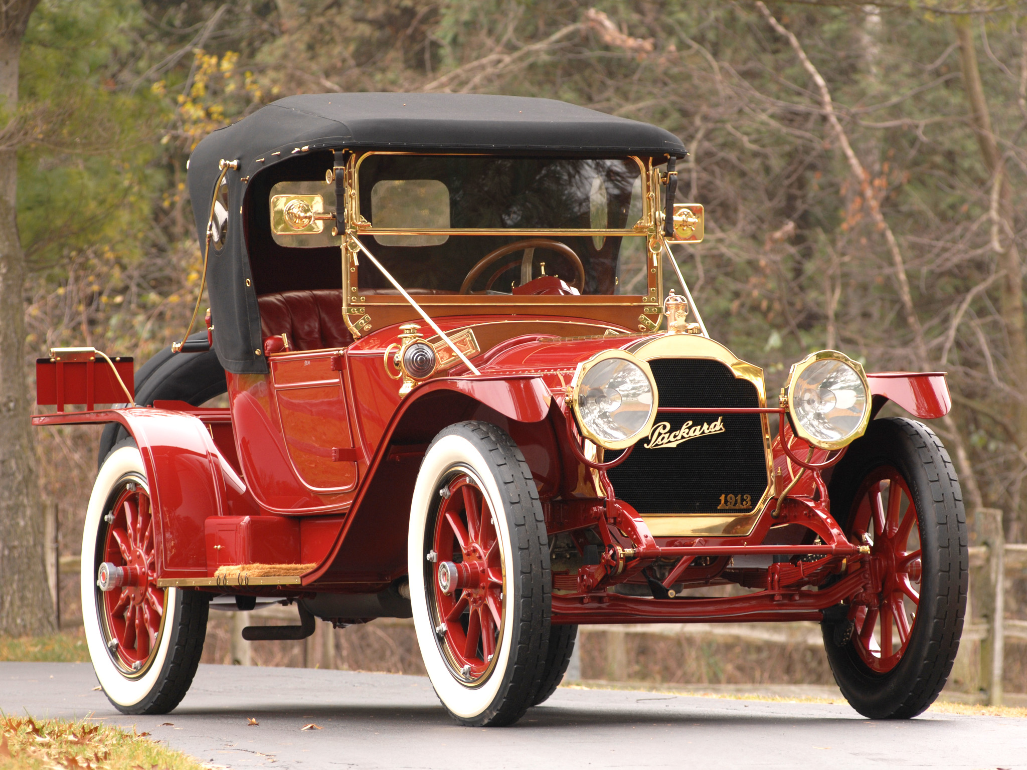 1913, Packard, Six, Runabout, 1 38, Luxury, Retro Wallpaper