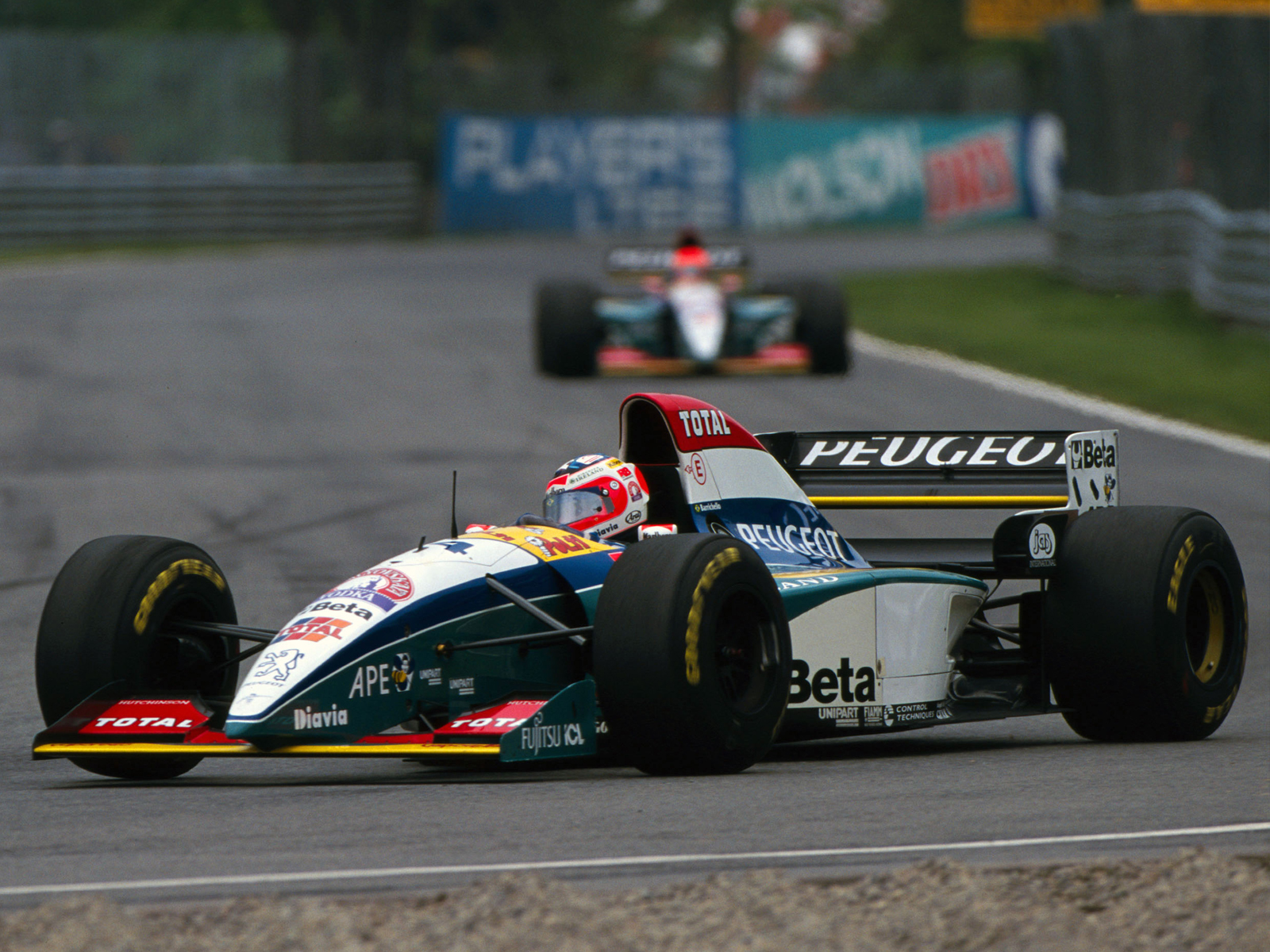 1995, Jordan, 195, Formula, One, F 1, Race, Racing, T 2 Wallpaper