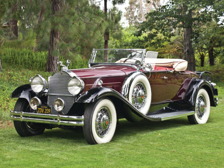 1931, Packard, Deluxe, Eight, Roadster, 840 472, Luxury, Retro HD Wallpaper Desktop Background