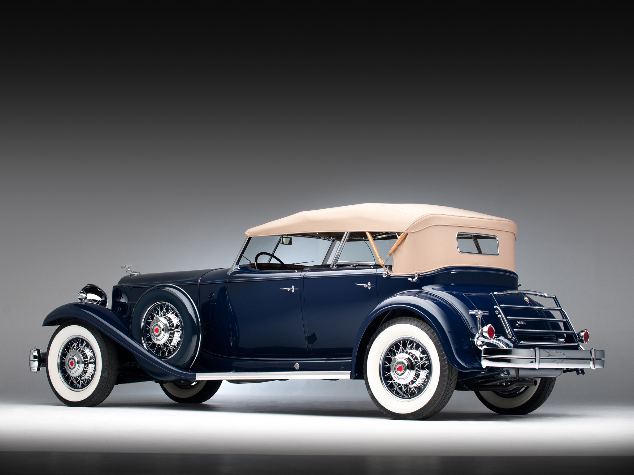 1932, Packard, Individual, Custom, Eight, Sport, Phaeton, Dietrich, 904 2069, Luxury, Retro Wallpaper