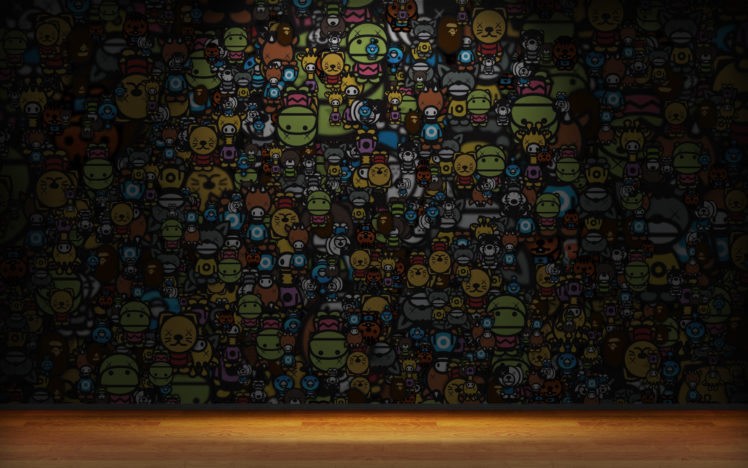 cartoon, Characters, Wall HD Wallpaper Desktop Background