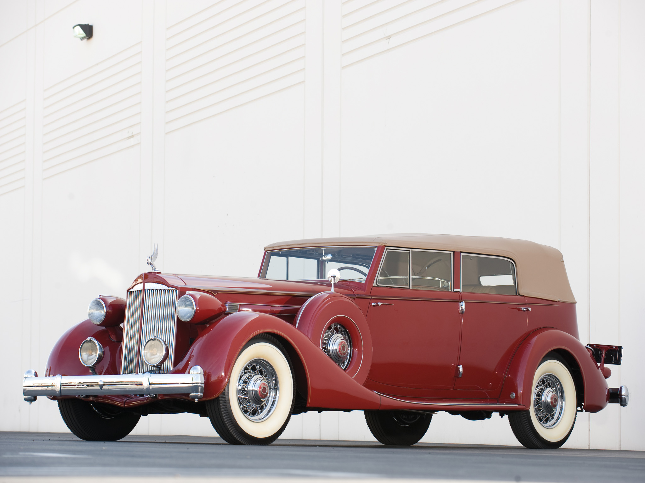 1935, Packard, Twelve, Convertible, Sedan, Dietrich, 1208 873, Luxury, Retro Wallpaper