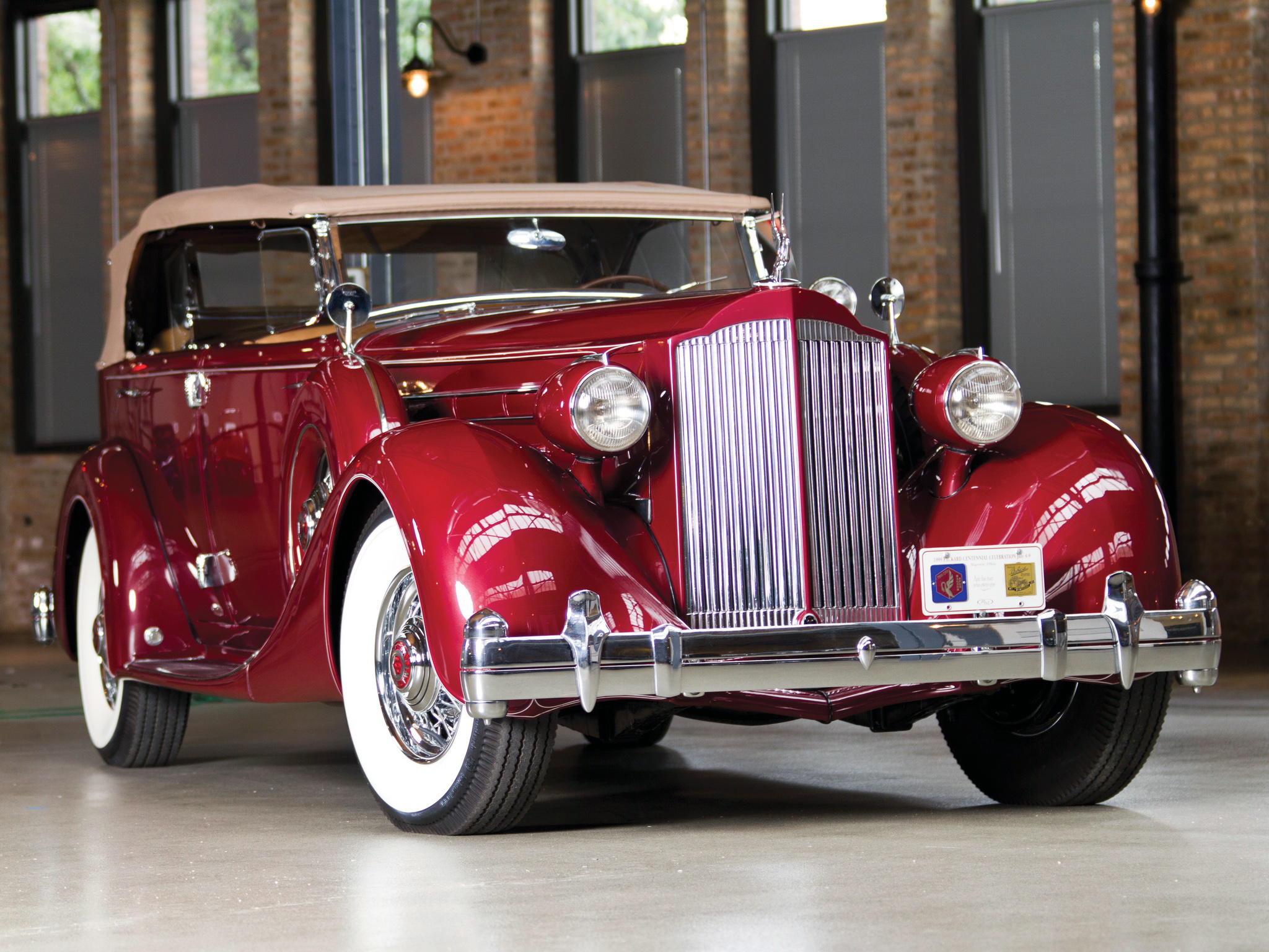 1935, Packard, Twelve, Dual, Cowl, Sport, Phaeton, Dietrich, 1207 821, Luxury, Retro Wallpaper