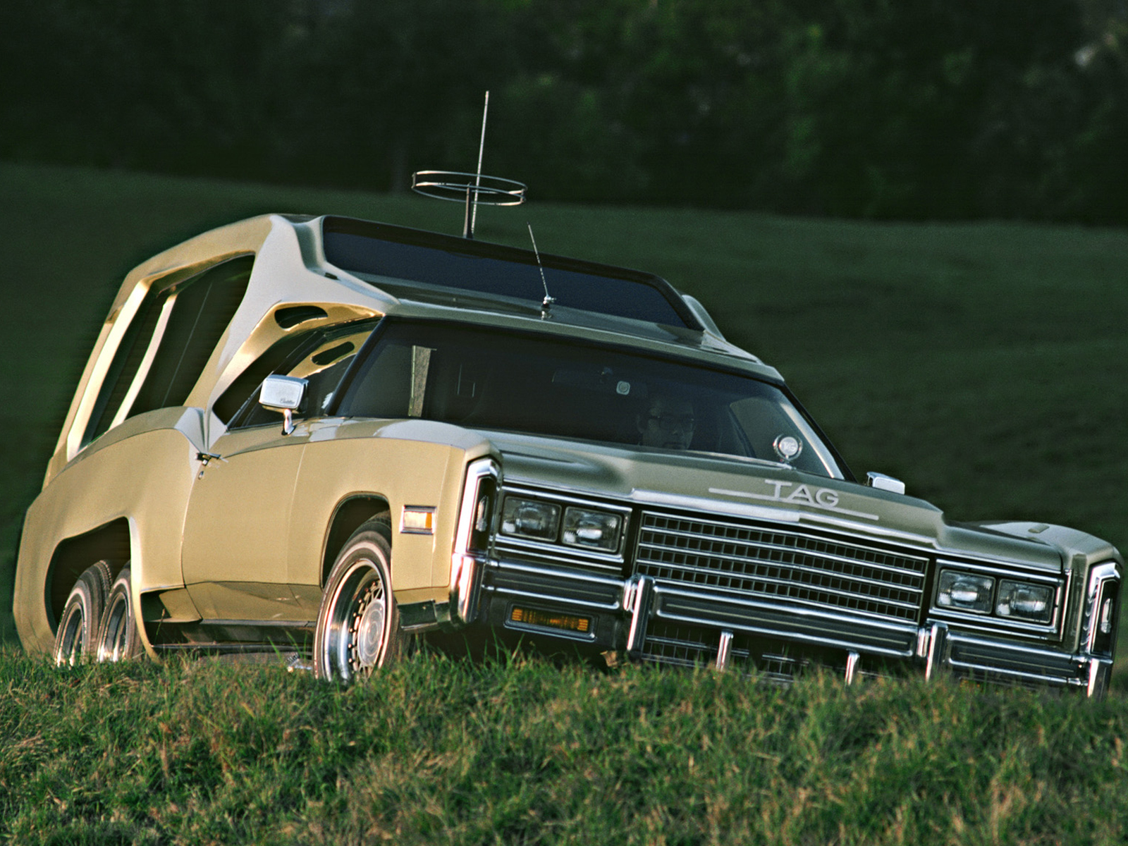 1978, Sbarro, Function, Concept, Custom, Stationwagon, Cadillac Wallpaper