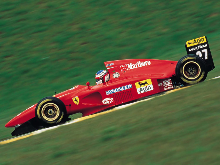 1994, Ferrari, 412, T 1, Formula, One, F 1, Race, Racing, Gf HD Wallpaper Desktop Background