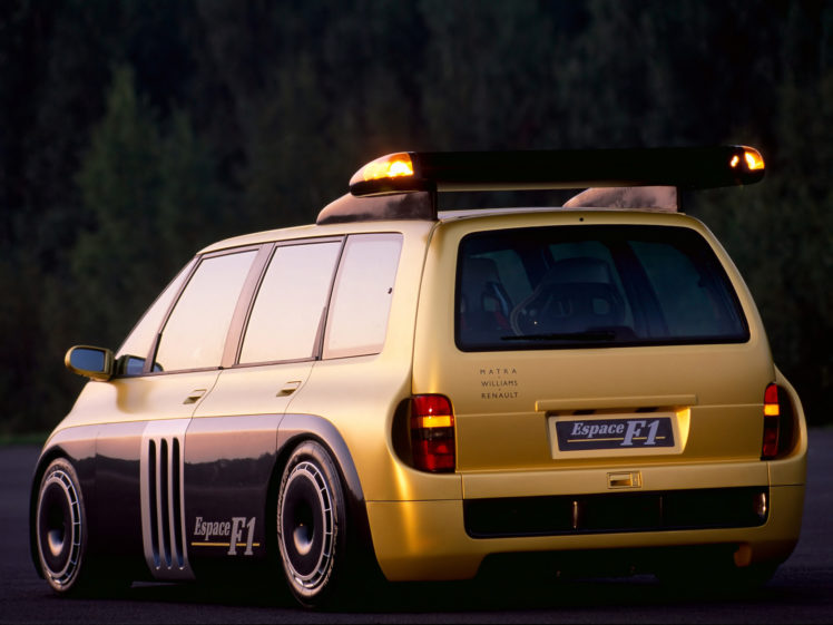 1994, Renault, Espace, F 1, Concept, Suv, Van, Supercar HD Wallpaper Desktop Background