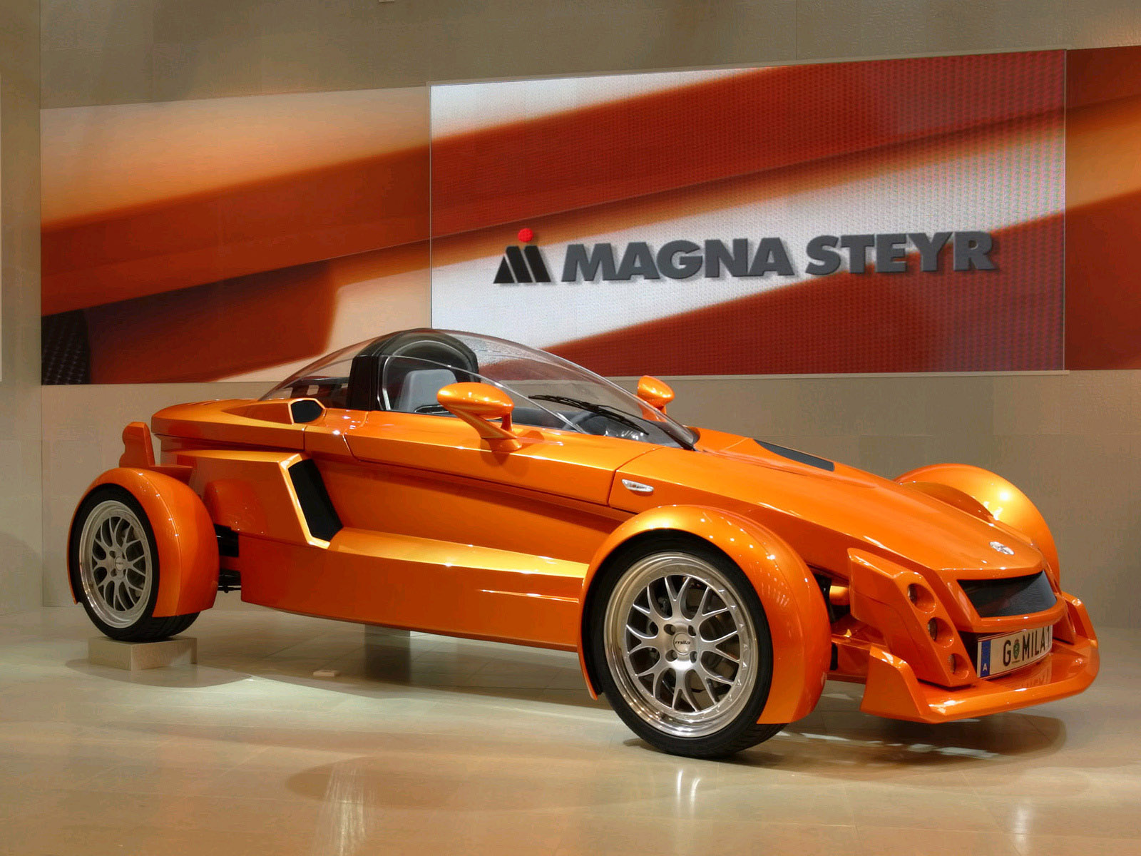 2005, Magna, Steyr, Mila, Concept, Supercar Wallpaper