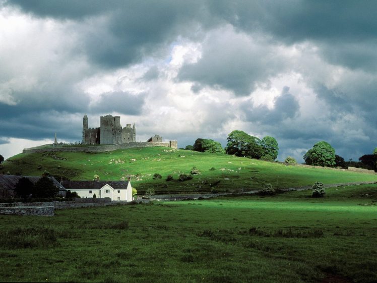 castles, Ireland, Rock, Of, Cashel HD Wallpaper Desktop Background