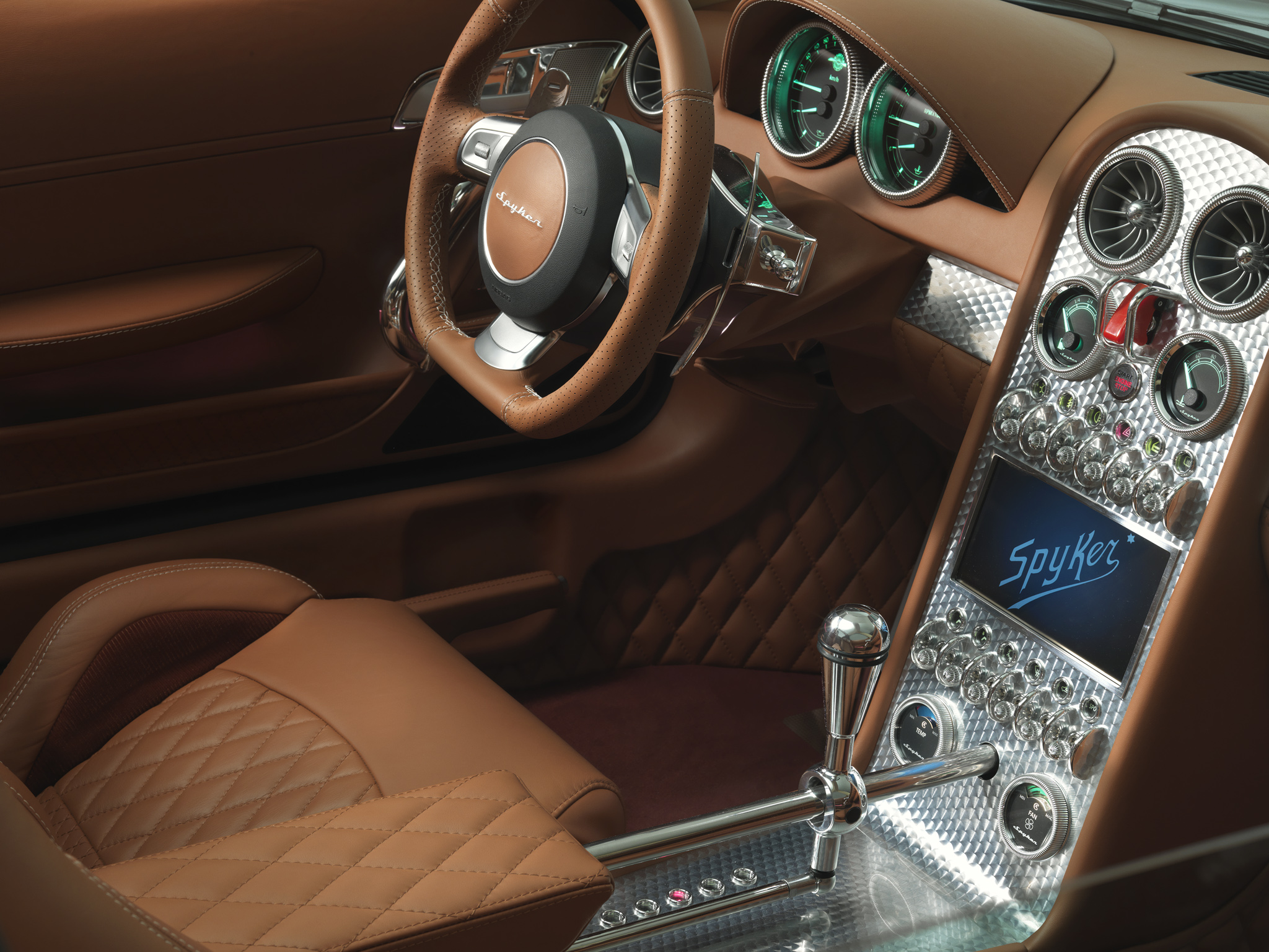 2013, Spyker, B 6, Venator, Concept, Supercar, Interior Wallpapers HD ...