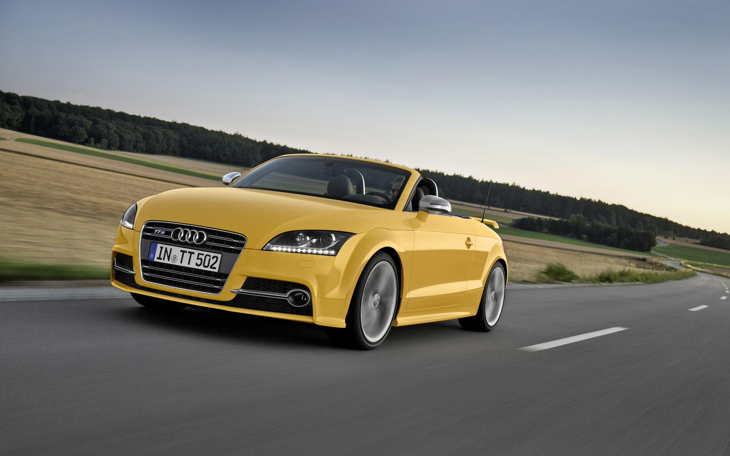 2014, Audi, Tts, Competition, Roadster Wallpaper