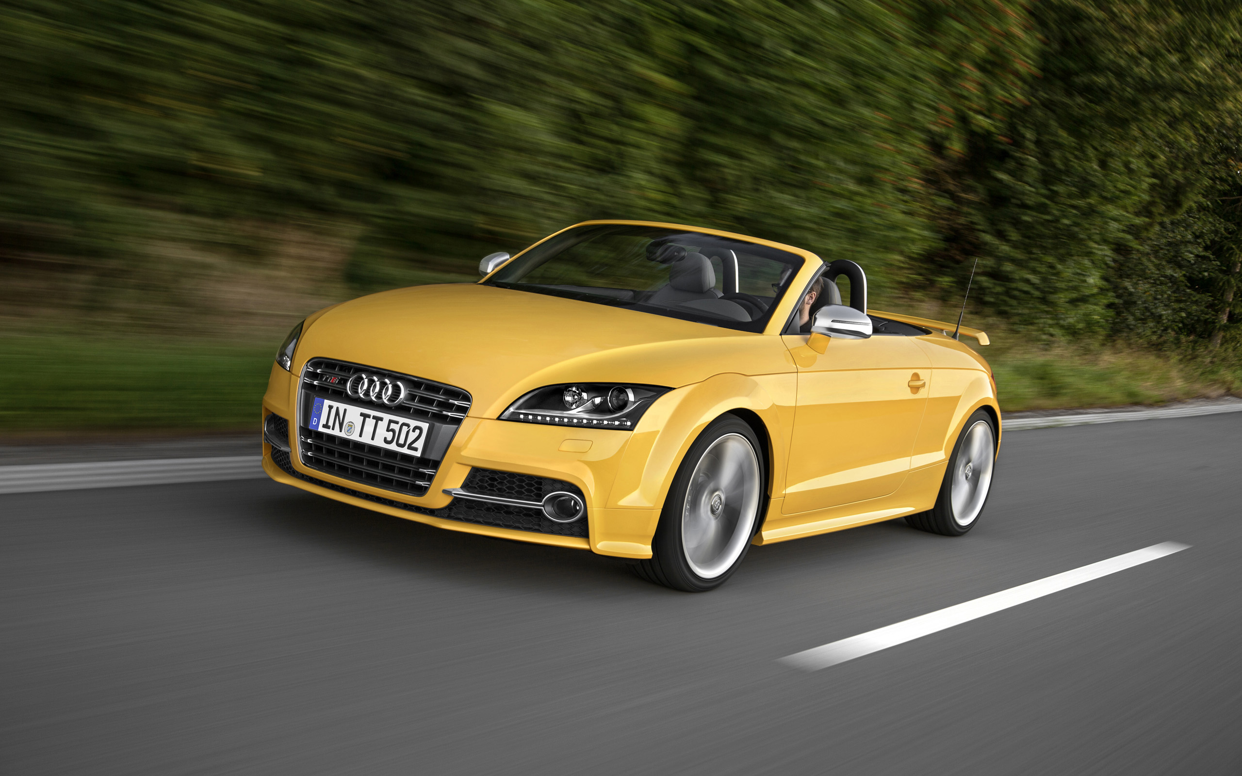 2014, Audi, Tts, Competition, Roadster Wallpaper