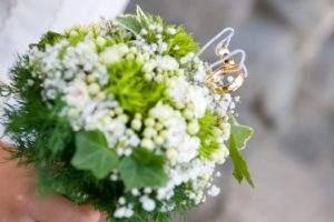 flowers, Bridal, Bouquet, Rings