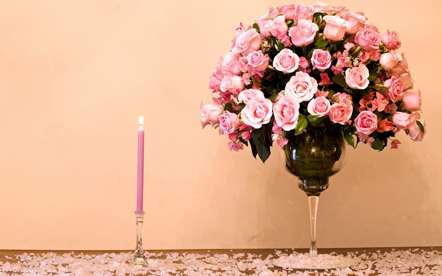 flowers, Bouquet, Pink Wallpaper