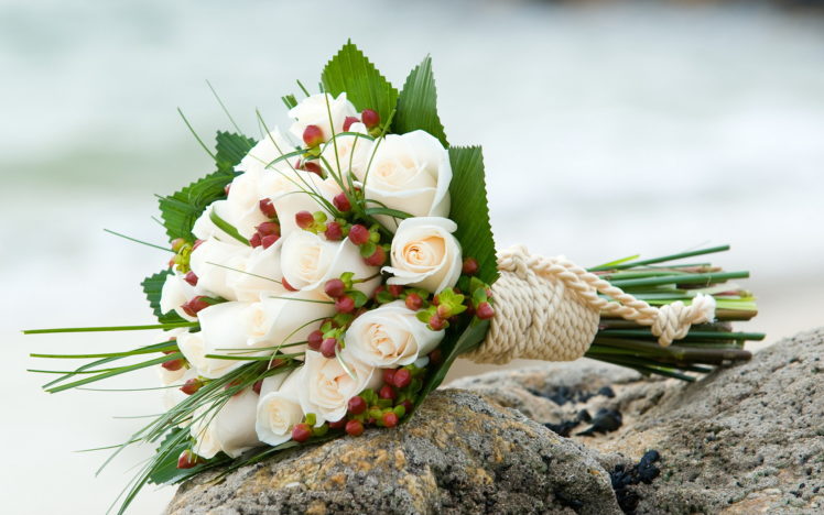 flowers, Bridal, Bouquet, White HD Wallpaper Desktop Background