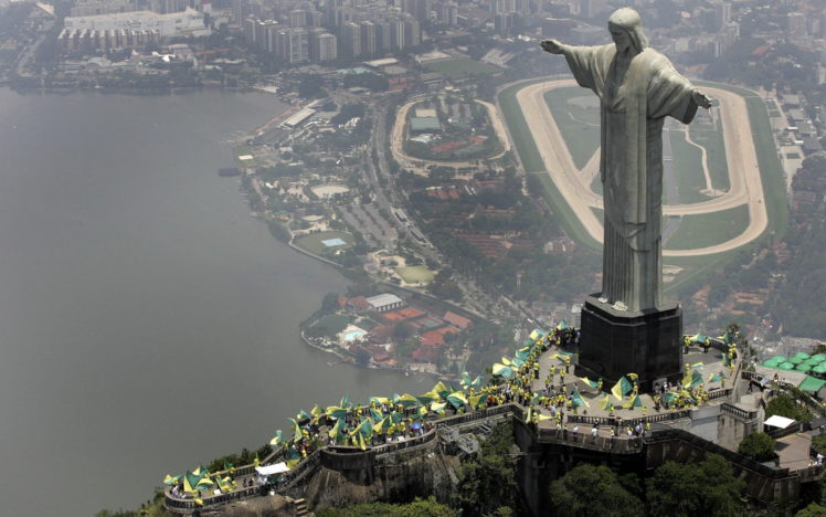 Architecture Cityscapes Brasil Rio De Janeiro Statue Jesus Christ Wallpapers Hd Desktop And Mobile Backgrounds