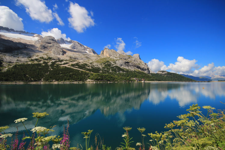italy, Lake, Mountains, Reflection HD Wallpaper Desktop Background