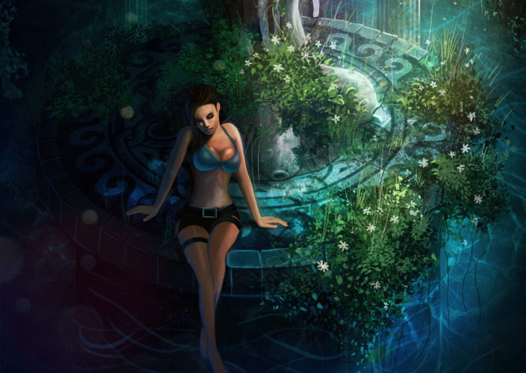 tomb, Raider, Lara, Croft HD Wallpaper Desktop Background