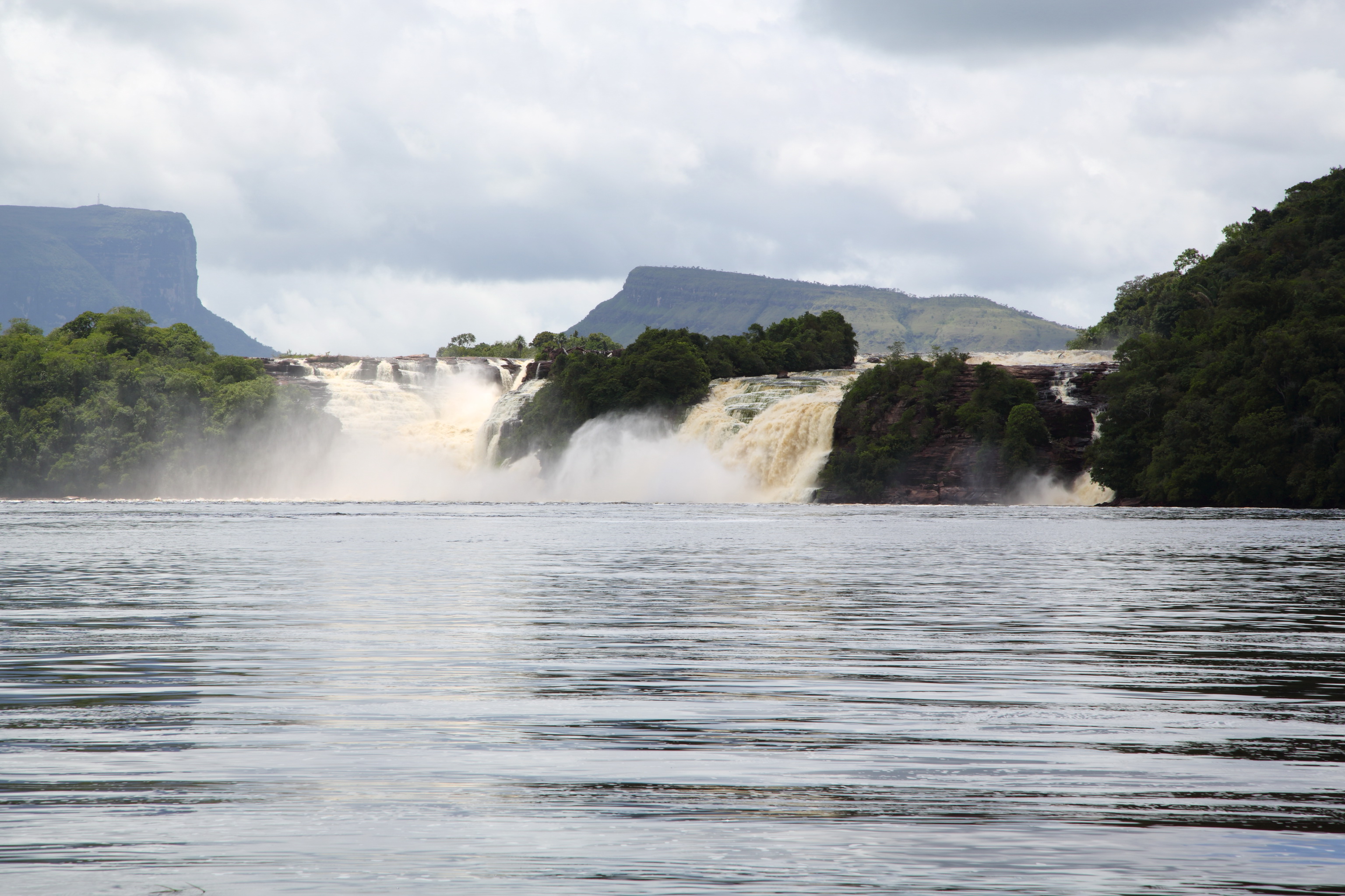 waterfalls, Venezuela, Water, Nature, River, Lake Wallpaper