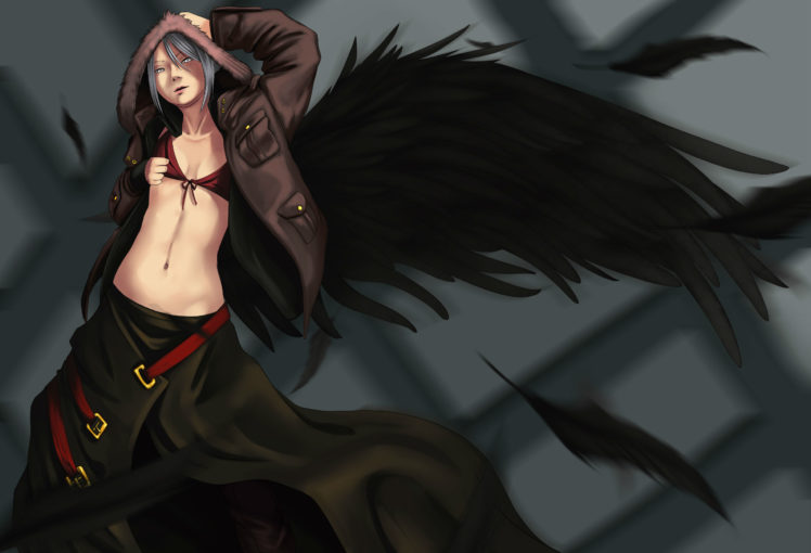 angel, Wings, Fantasy, Girls, Gothic HD Wallpaper Desktop Background