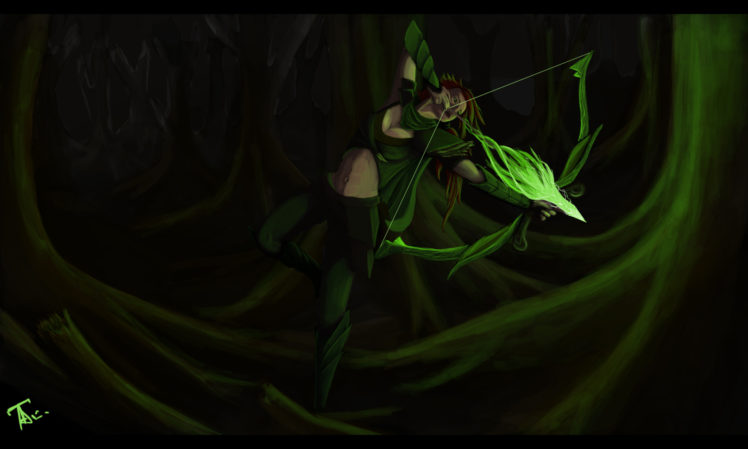 dota, 2, Fantasy, Warrior, Girl, Magic HD Wallpaper Desktop Background