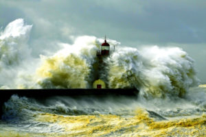 lighthouse, Storm, Waves, Poems, Foam, Spray, Sea, Ocean