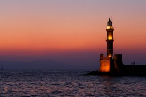 lighthouse, Sea