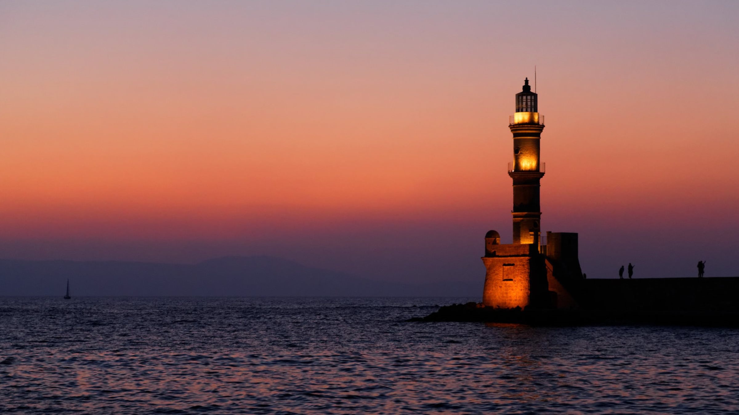 lighthouse, Sea Wallpaper