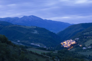 mountains, Scenery, Italy, Umbria, Nature